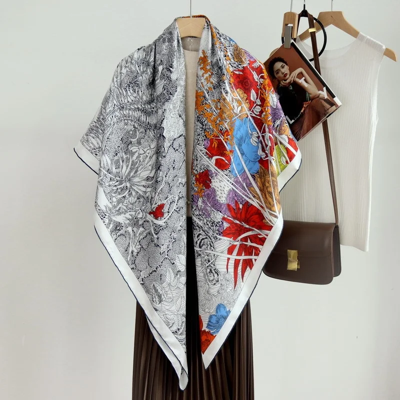 Echarpe-en-soie-ele-l-foulard-vaion-motif-en-biais-nouvelle-collection-printemps-foulard-carre-en-soie-tendance
