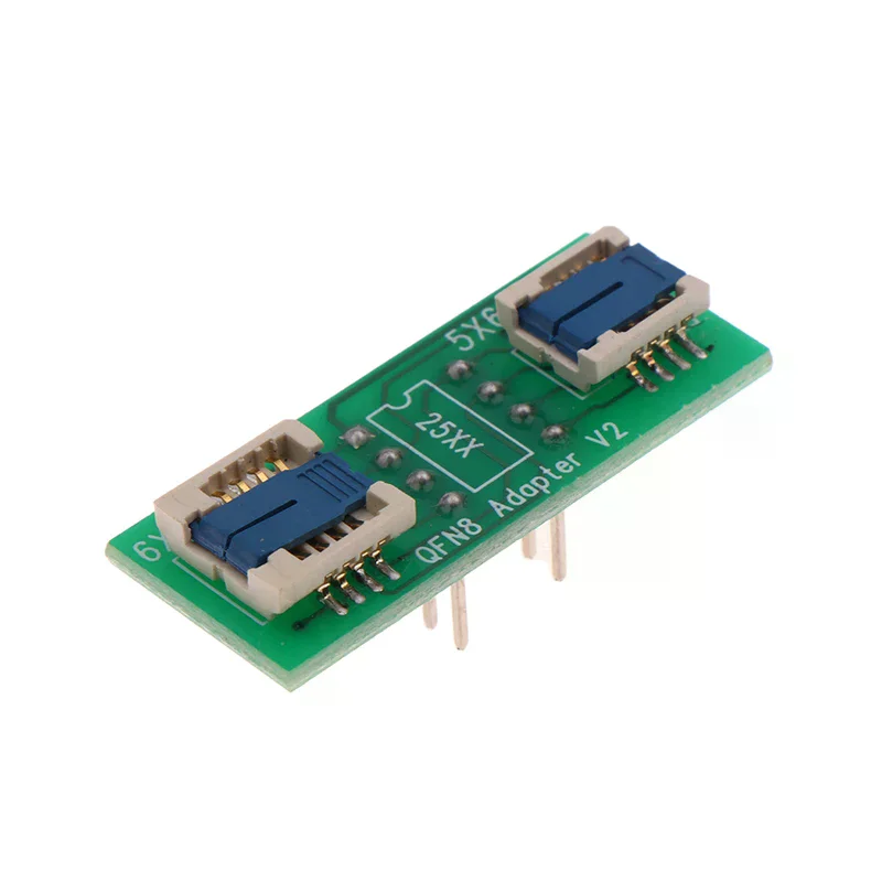 QFN8/WSON8 Universal Adapter, Suitable for 6*5MM & 8*6MM SMT BIOS Chips.