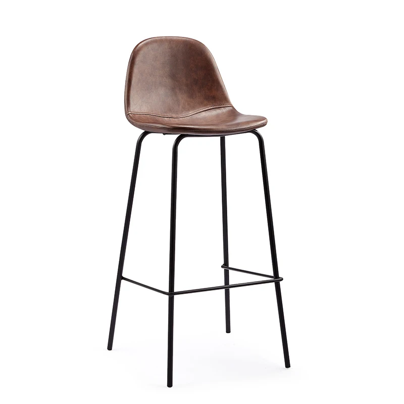 

Luxury Modern Swivel Leather Upholstered Bar Chair Bar Stool High Chairs for Bar Kitchen Coffee
