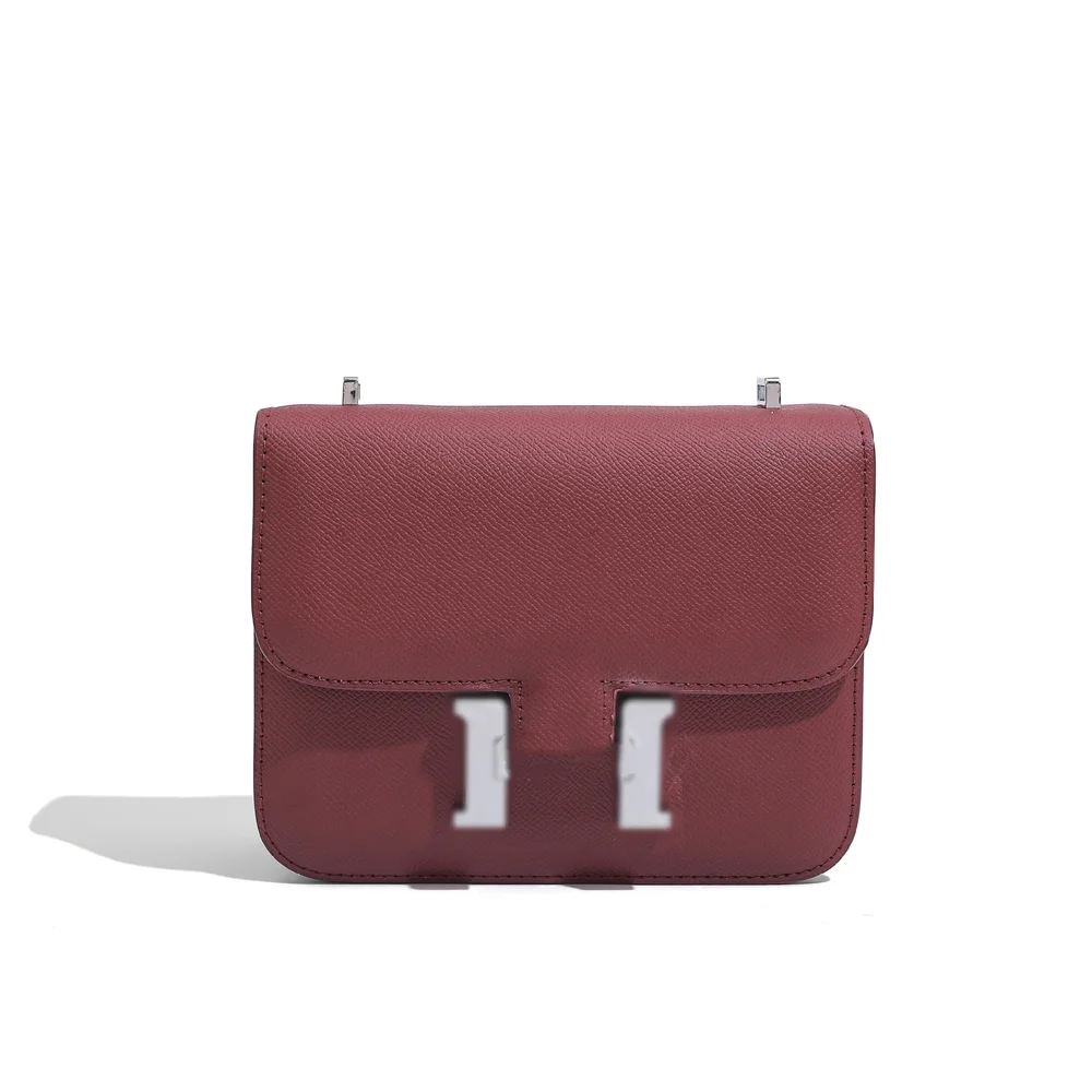 2025 حقيبة كانغغ الجديدة موضة عادية نمط النخيل كتف واحد حقيبة كروسبودي يده حقيبة مربعة صغيرة حقيبة التوفو