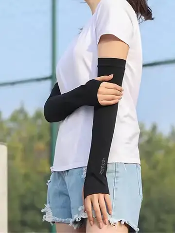 3/5PCS Arm Sleeves for Sun Protection Men's and Women's Elbow Sleeves for Outdoor Sports UV Protection Arm Sleeves