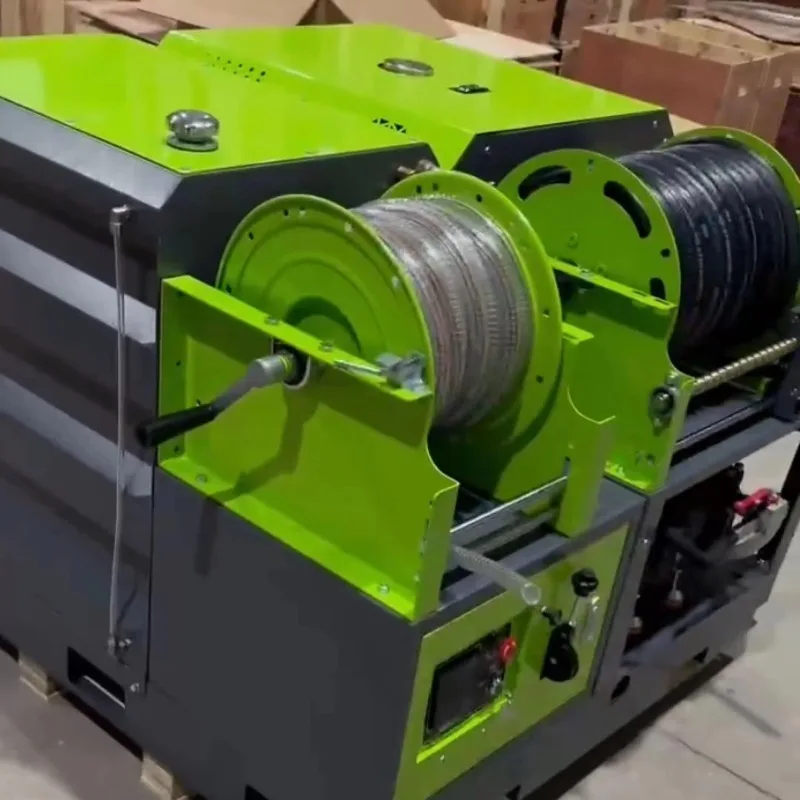 Chawtec 37HP 45L/MIN Sewer Cleaning Industrial Grade Sewer Drainage Pipe High Pressure Cleaning Drain Pipe Jetting Machine
