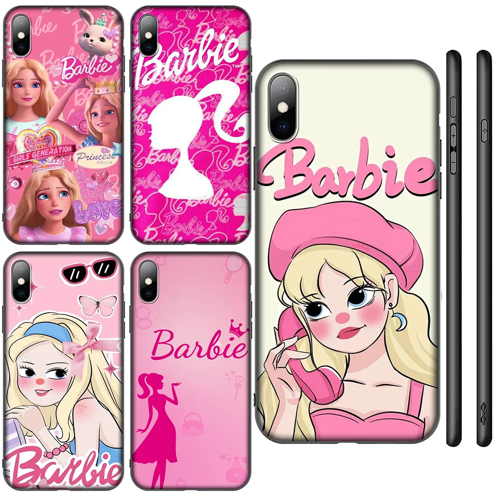 F-139 Princess Pink Barbies New Phone Case for iPhone 12 11 8 7 X XS XR Pro Max 6 6s Plus SE