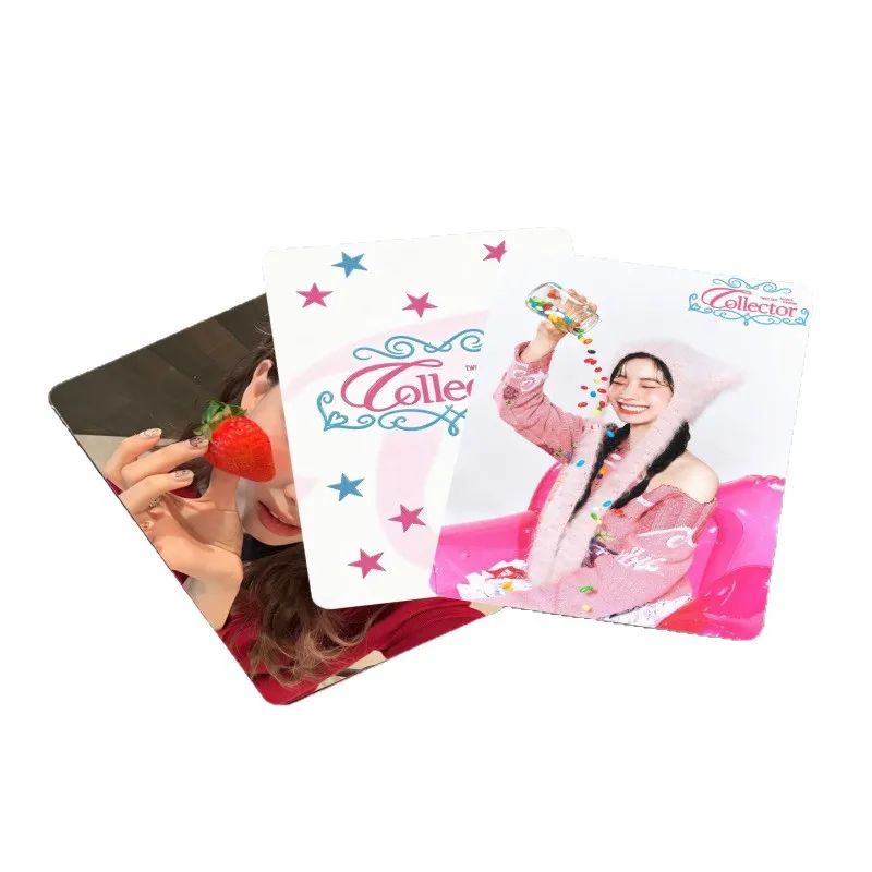 55PCS TWICES New Arrival Idol Peripheral Lomo Mini Photocards Kawaii HD Print Photo Cards Fans Collectible Decor Souvenir Gift view 5