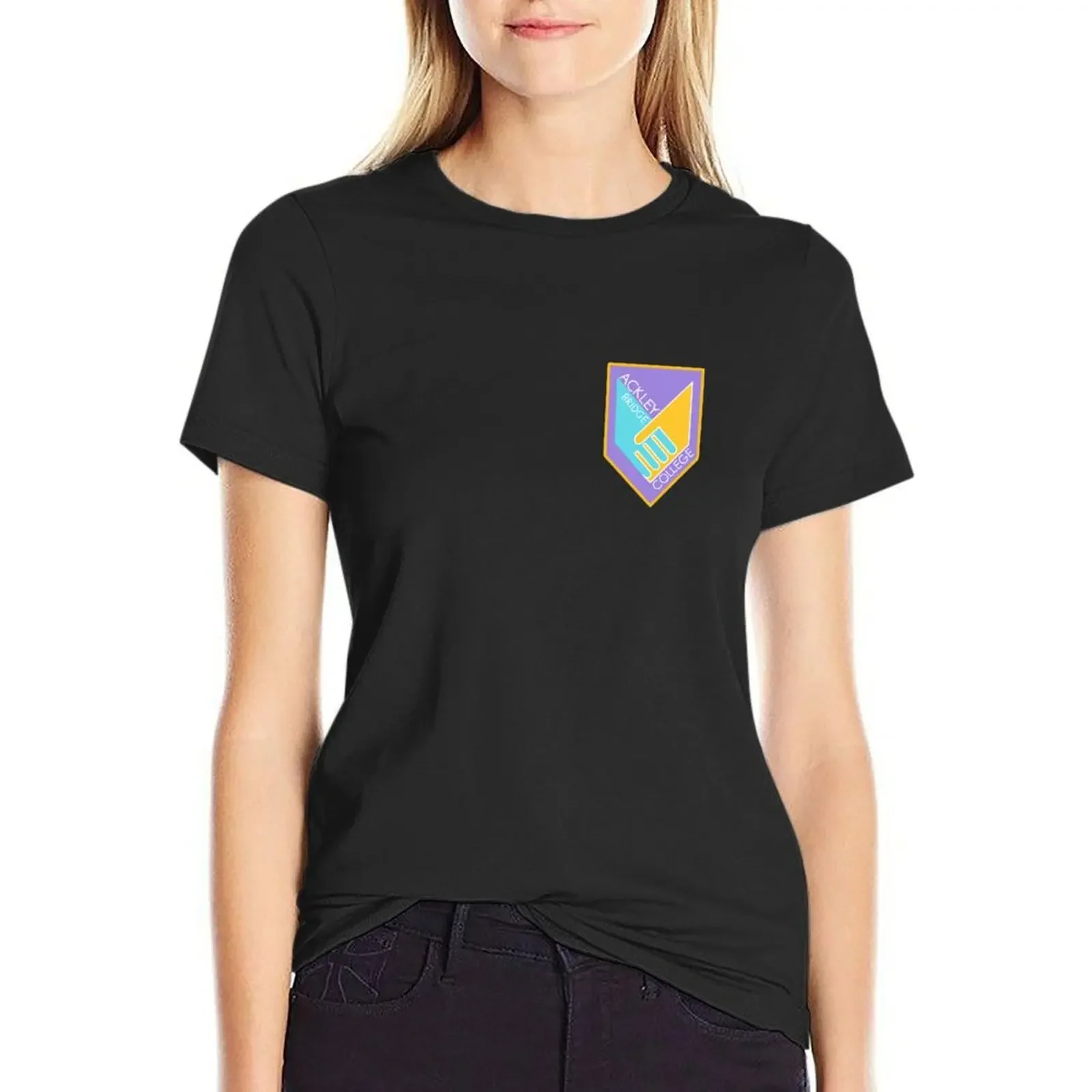 

Ackley bridge Channel 4 T-Shirt funnys lady clothes anime clothes Women's summer blouses 2025