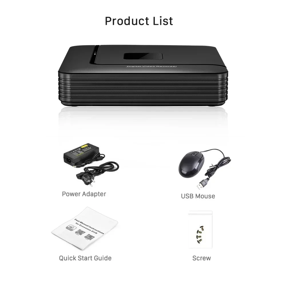4K 8MP Ultra HD POE NVR 4CH/8CH 48V POE Video Recorder IP Surveillance Security System Remote Access Face Detection H.265 Xmeye view 6