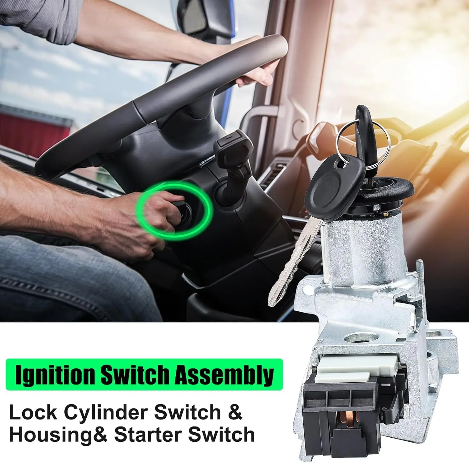 

Для 2000-2007 88965342 для Chevy Silverado GMC Sierra алюминиевый корпус переключателя зажигания корпус цилиндра замка зажигания