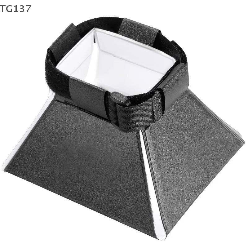 1/3 pçs dslr foto difusor macio dobrável caixa de luz universal fotografia flash difusor softbox acessórios para câmeras