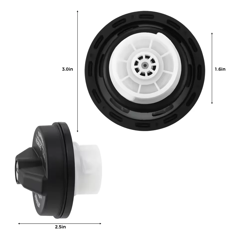 Auto-Locking-Tankdeckel 05278655AB, Schloss, Tankdeckel, Schlüssel für Chrysler Dodge Jeep Ram Challenger Grand Caravan Ram 1500, Cherokee Wrangler – Detail 5