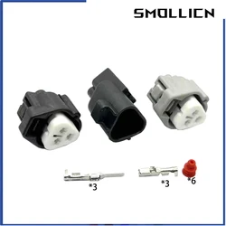 1 Set 3 Pin (2.2) 6188-0099 6189-0179 Male Female Waterproof Auto Connector Lgnition Coil Plug For Toyota Camry Corolla Honda