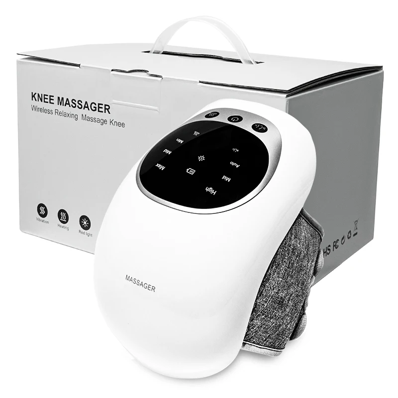 

Smart Knee Massager with Heat and Red Light Therapy Customized Electric Knee Pain Relief Massager