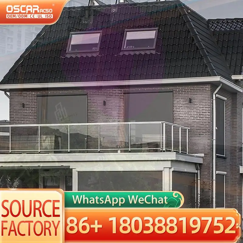 Automatic Outdoor Wired Window Sun Shade Roller Blinds Multipurpose Flexible Shading Protector for Porch Patio Garden Rolling Bl