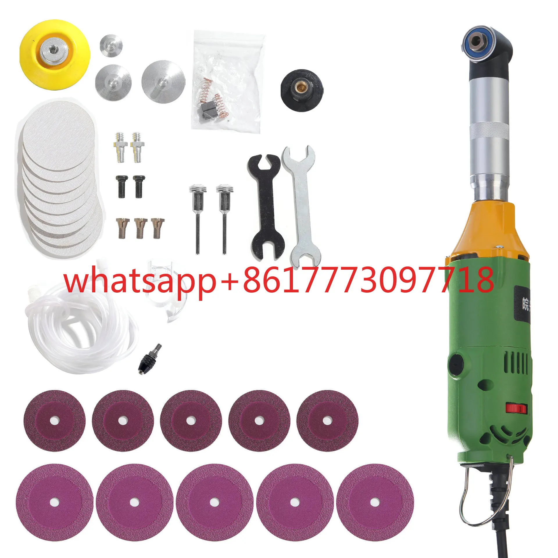 Speed regulation 90 degree elbow seam cleaning artifact, sander polishing tile beautiful seam artifact power tool set