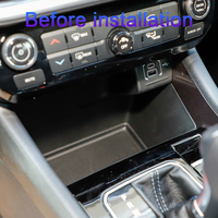 Car Accessories Special on-board QI wireless phone charging panel For Jeep Compass 2021 2022 2023 automotive wireless charger