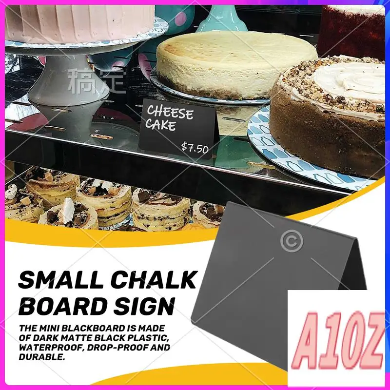 0Z-12 PCS Mini Chalkboard Signs 4X3inch Small Chalkboard Chalk Sign Food Labels For Party Buffet Tables ,Easy To Write