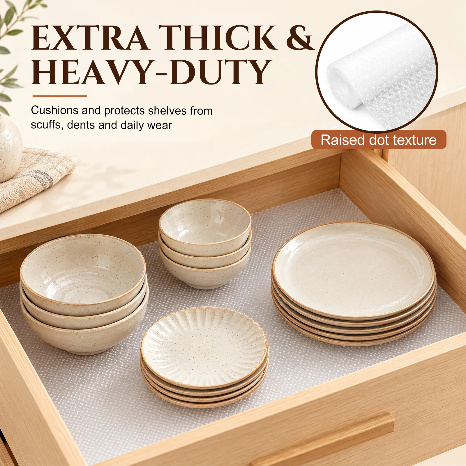 Clear Drawer Liner Thick EVA Kitchen Cabinets Waterproof Fridge Pad Cupboard Mat Drawer Liner Moisture-Proof and Mildew-Proof