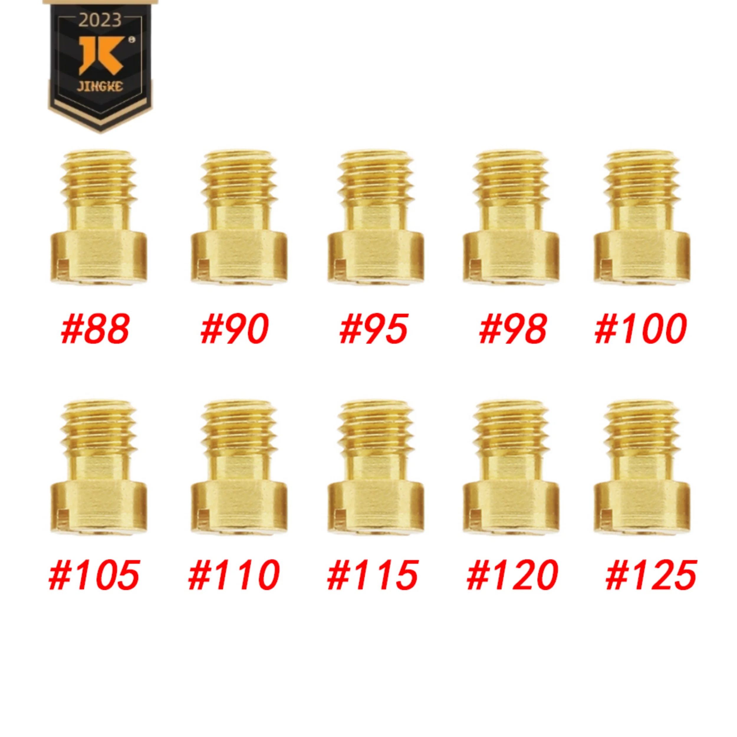 10PCS PWK PE CVK # 88- # 130 M5 Main Jet carburetor nozzle main measuring hole accessory main nozzle