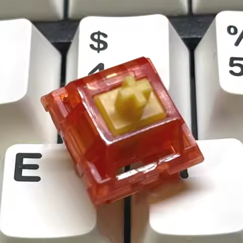 MZ Y2 Studio Switch Set Muffled sound Linear Switches with U5 Stem 32/40/48/53g 2.2mm Actuation for Custom Mechanical Keyboard