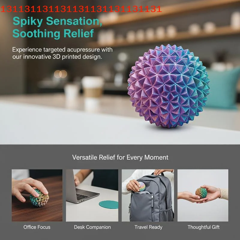 Bola de massagem com espinhos - 3D Printing Use avaliação e preço