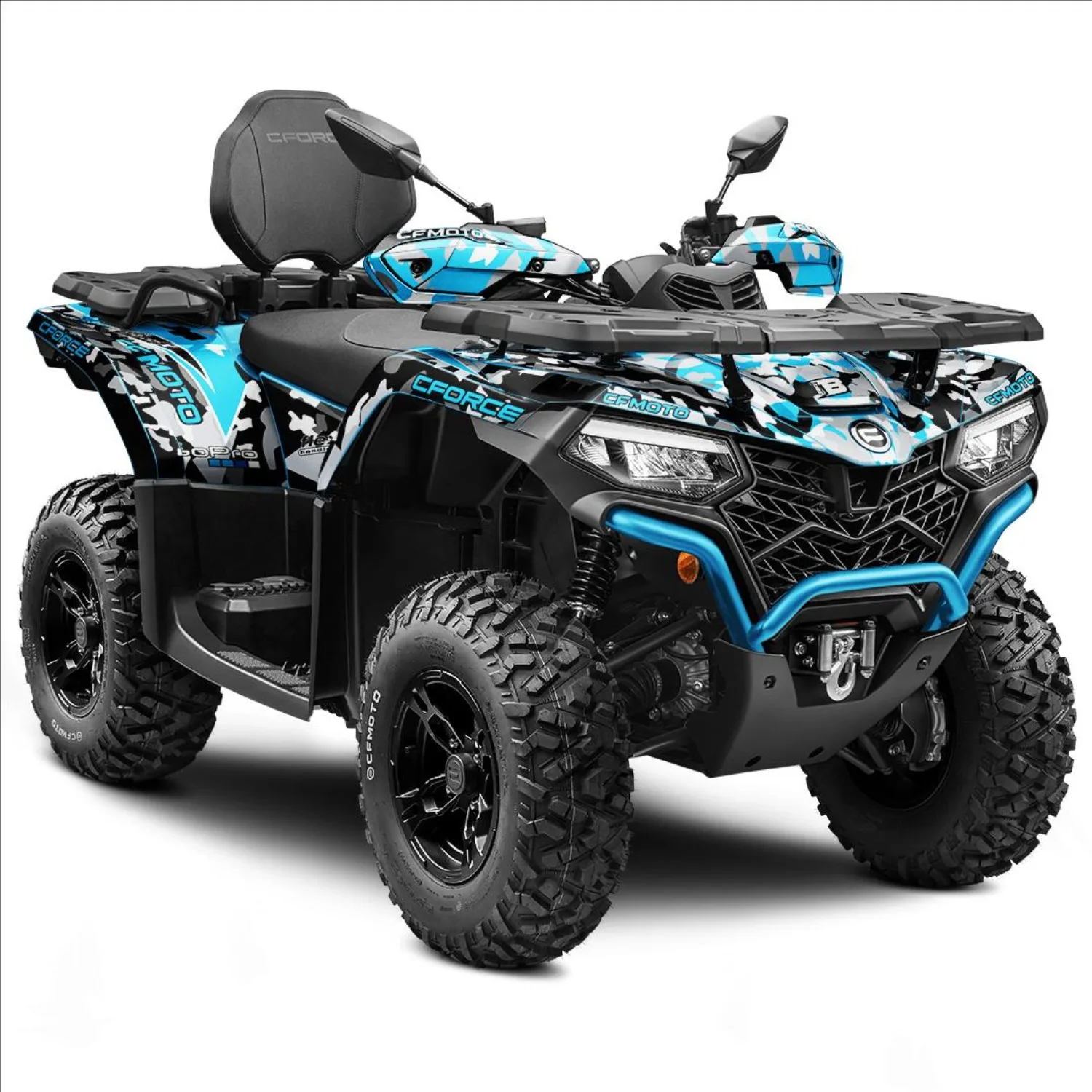 Body Fairing Sticker Decals Protective Quads / Atv 4x4 Full Graphic Kit For CFMOTO CFORCE 400+450+500+520 2022-2026  Design-15