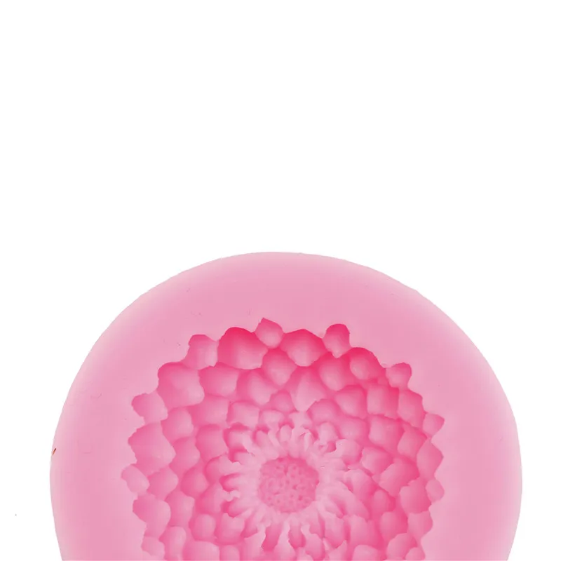 Flower sea anemone shape silicone fondant cake mould decorating mold baking tool