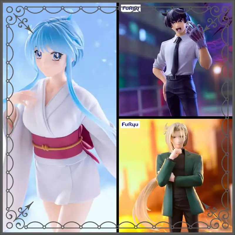 

Оригинальная аниме-фигурка Furyu Jigoku Sensei Nube Nube Tamamo Yukime Trio Try It, коллекционная модель, настольное украшение, игрушка, подарок