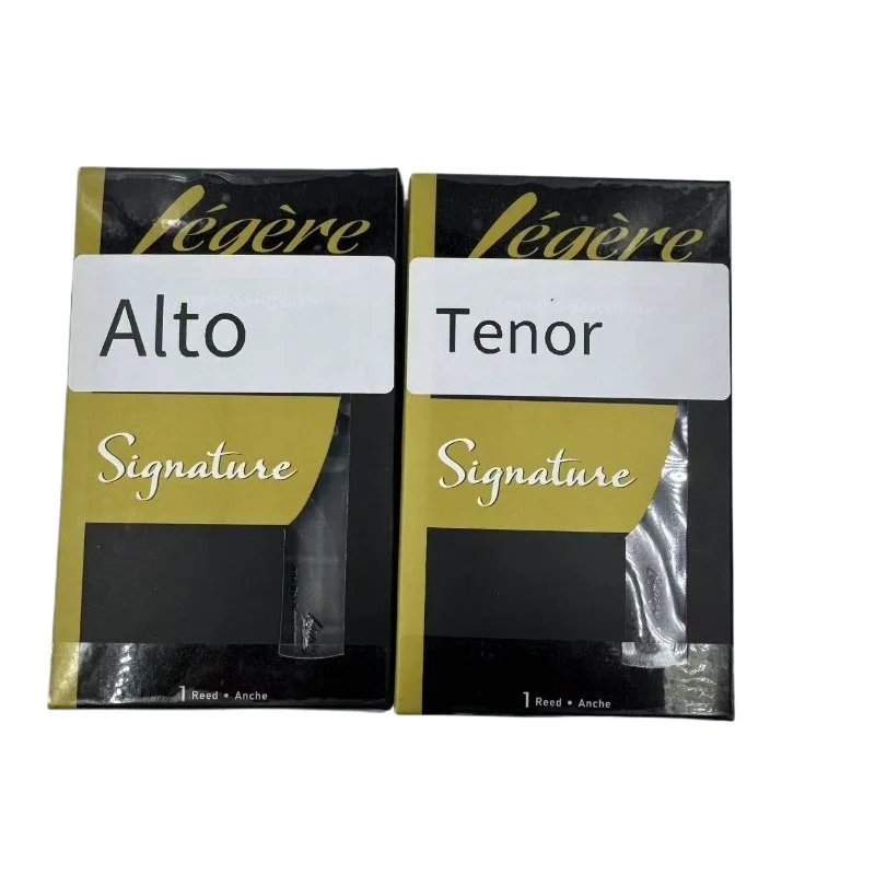 Legere American Cut Eb Alto/ Bb Tenor/ Bb Soprano/ Eb Barítono Sax Resina Reed【1 Reed Venda】 Acessórios para Instrumentos