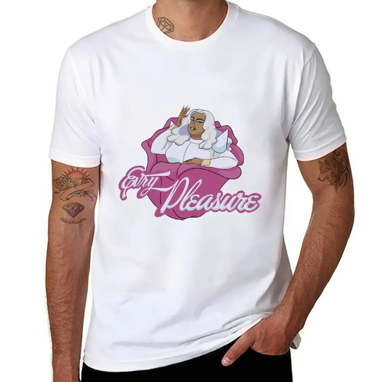 

Evry Pleasure T-Shirt t shirts designer cotton tshirt 100% T-Shirt