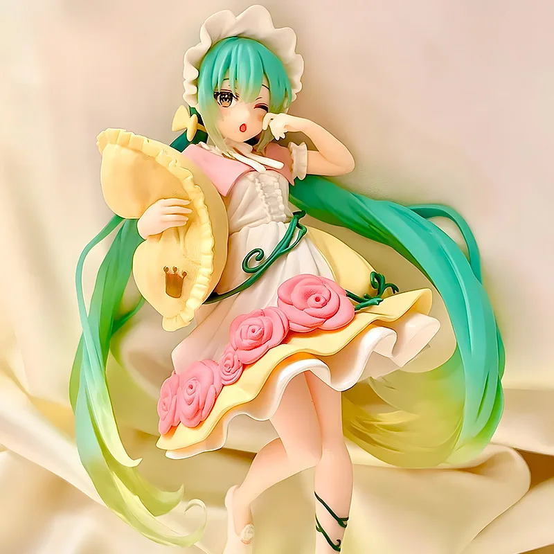 19 cm Hatsune Dornröschen Kissen Anime Figur Spielzeug Märchen Prinzessin Mädchen Computer Fall Dekoration Desktop Ornament Geschenk