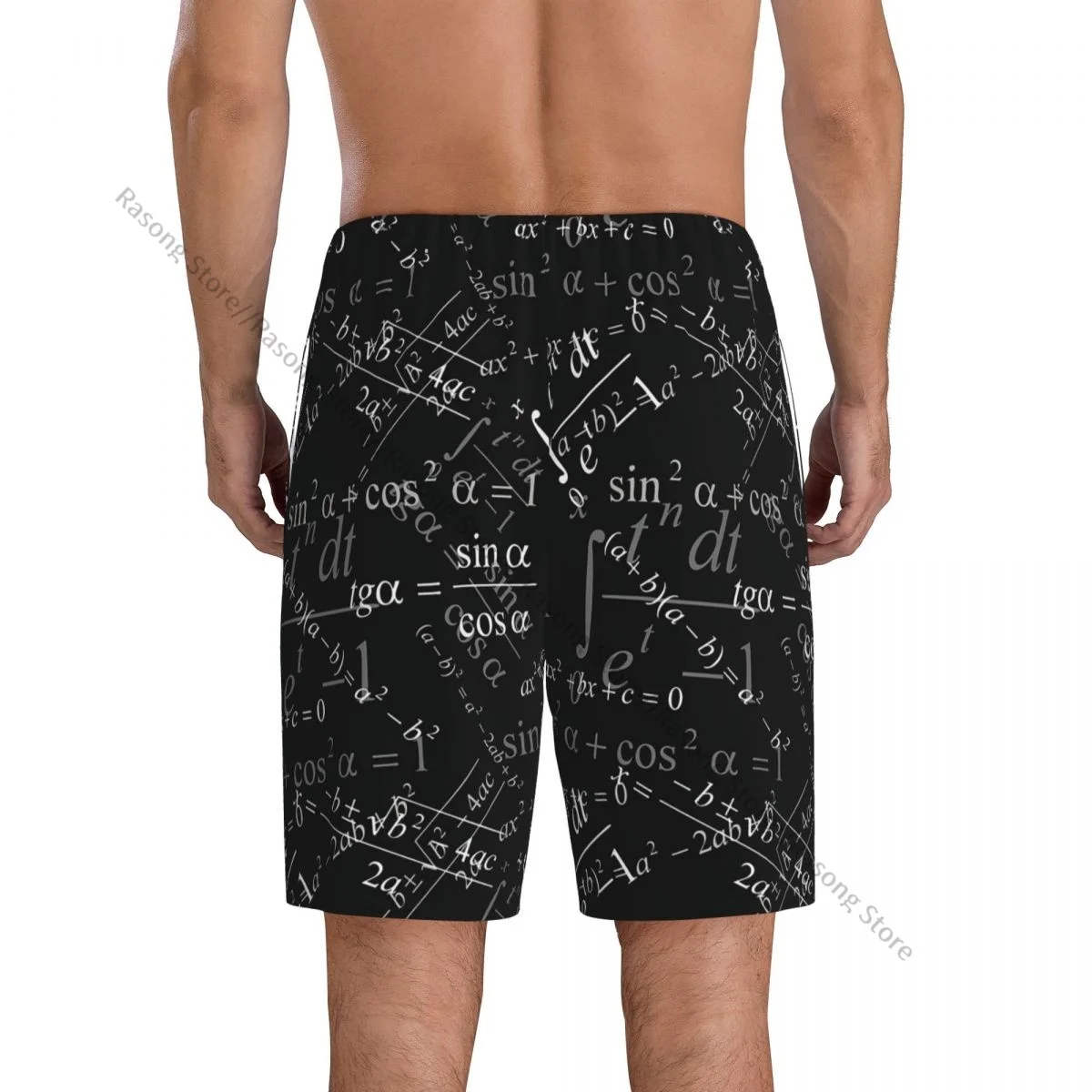 Calça de pijama curto masculina, Pijamas, Matemática, Fórmulas