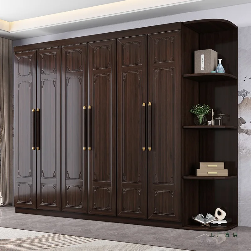 Divider Luxury Wardrobe Closet Vintage Underwear Lounges Open Wardrobes Closet Organizer Wooden Guarda Roupas Bedroom Furniture