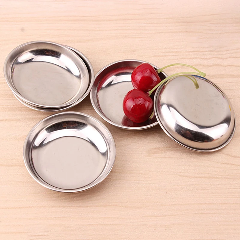 2/6Pcs Stainless Steel Painting Color Bowls Oil Paint Trays Paint Color Mixing Cups Color Mixer Painting Tools