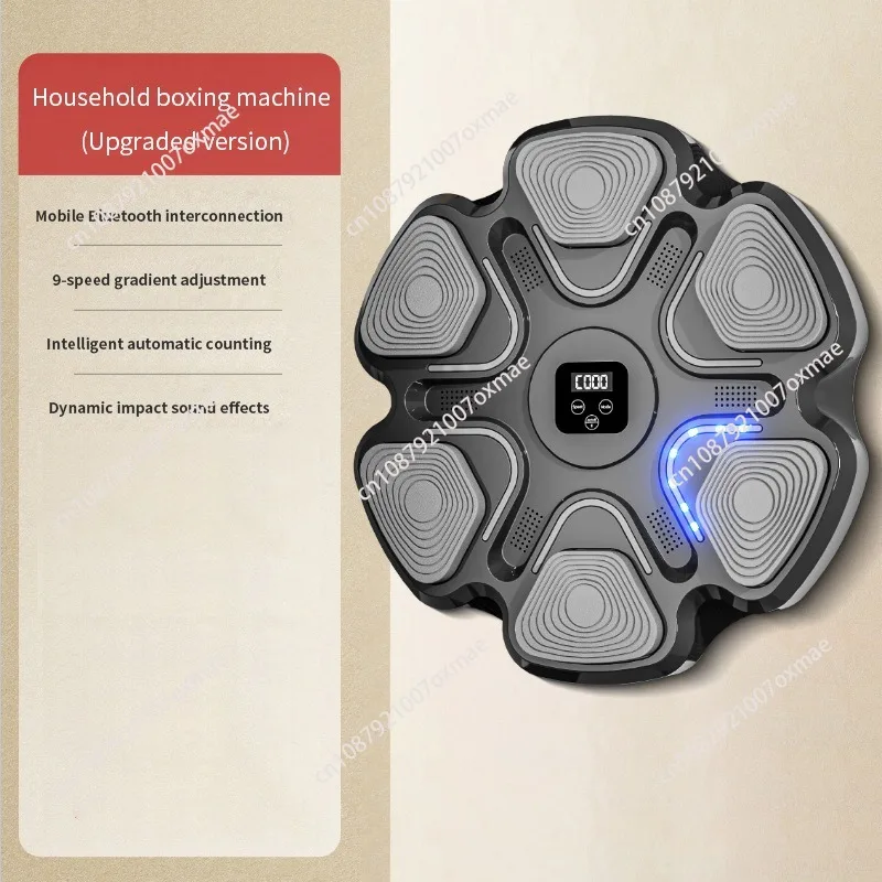 Music Boxing Wall Target, Bluetooth Smart Boxing Trainer, Exercise Home Fitness Equipment