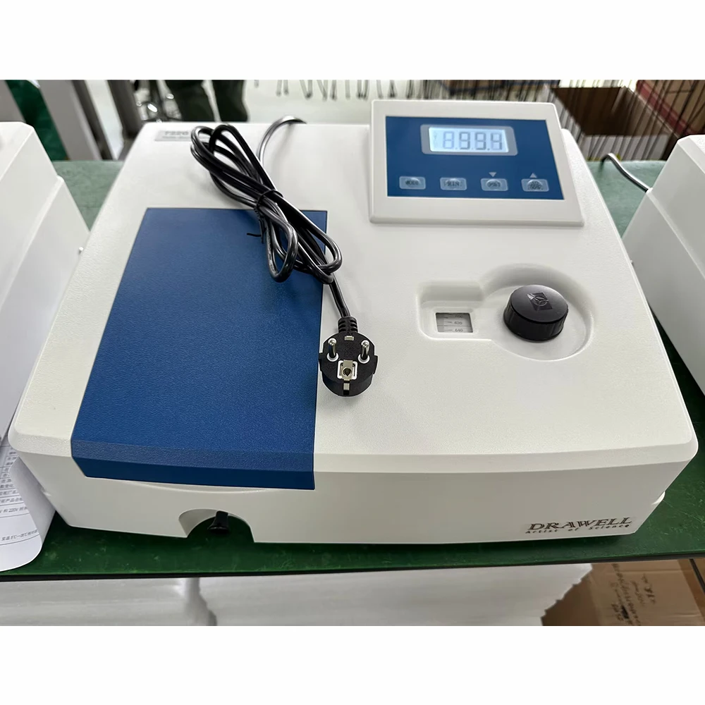 DW-722G Laboratory Spectrometer 325nm To 1100nm Single Beam 5nm Photometer Visible Spectrophotometer