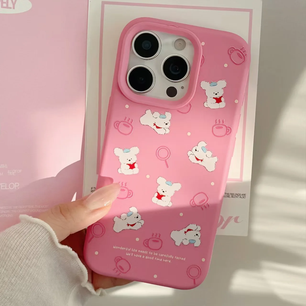 Рисунок 5 - Розовый силиконовый чехол для телефона