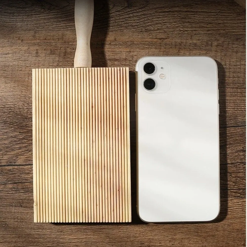 Practical Wooden Wooden Noodles Board Baking Tools Macaroni Making Gnocchi Roller Handmade Pasta Paddle Board