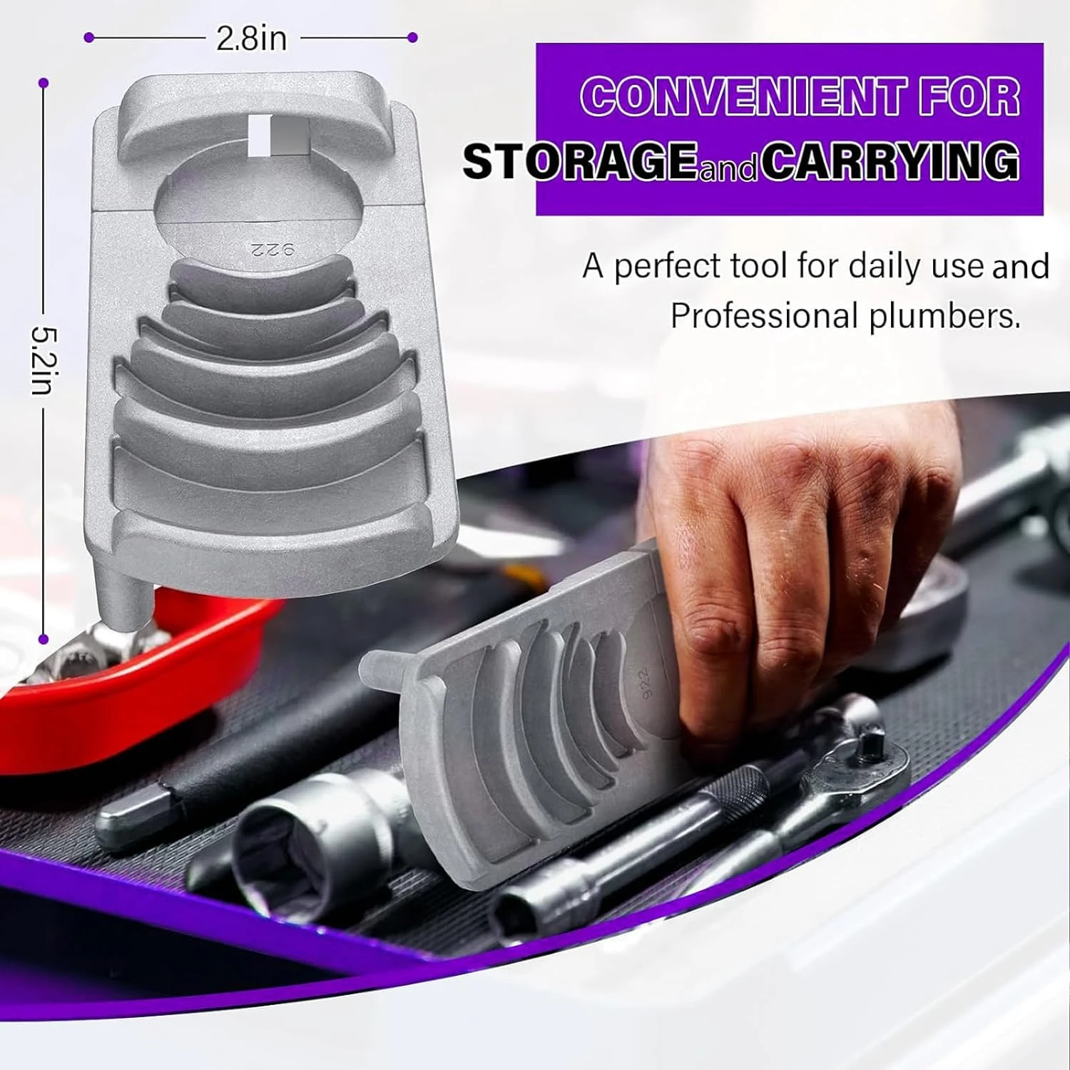 Now available  durable, high-quality professional plastic pipe deburring tool for 1 1/4