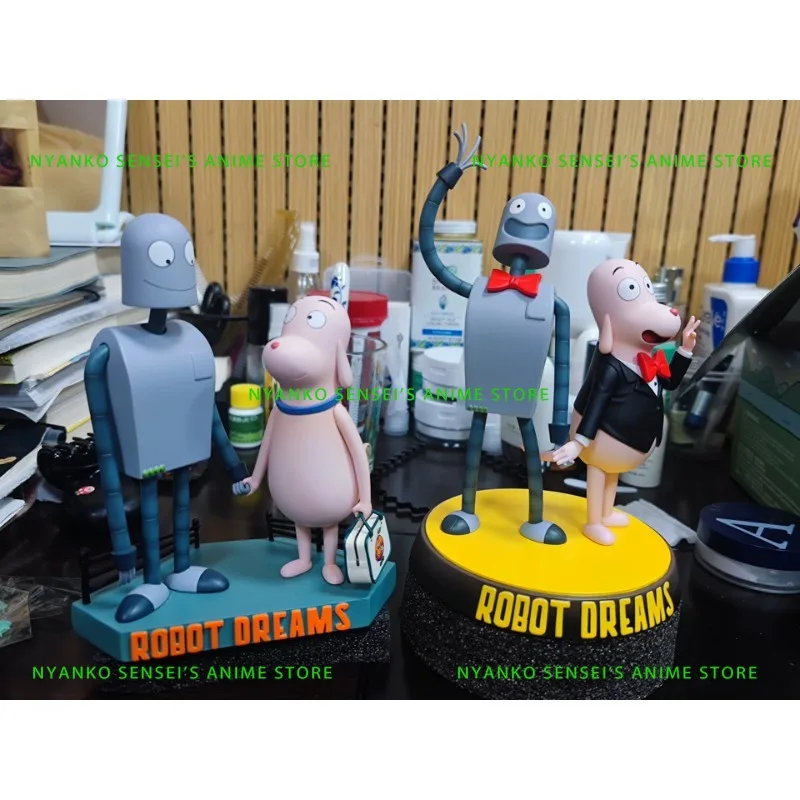 Em estoque GOODS STUDIO Robot's Dream Love and Farewell Q Ver. Figura GK 18CM Anime Modelos Boneca de brinquedo Presente Hobby colecionável