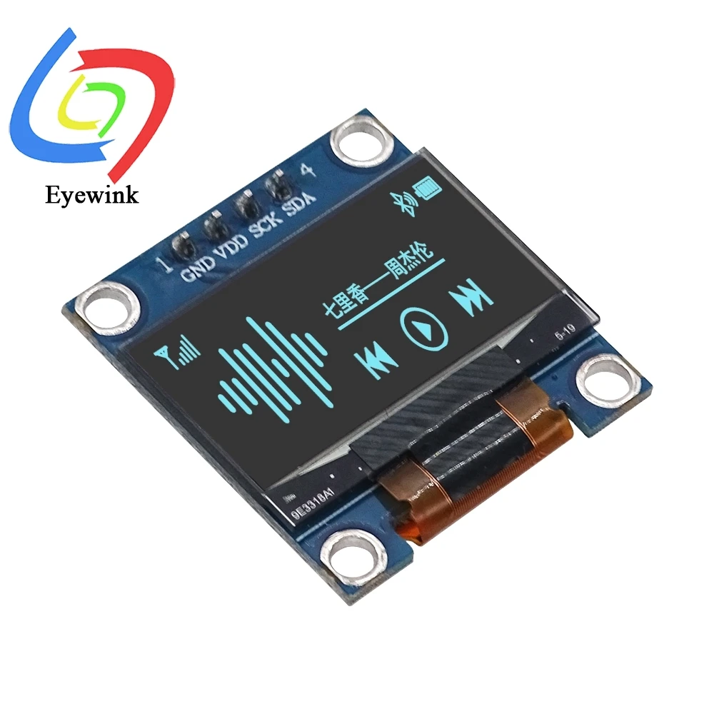 

0.96 Inch OLED Display Screen SSD1315 SSD1306 I2C IIC SPI Serial 128X64 LCD 4 Pin For Arduino
