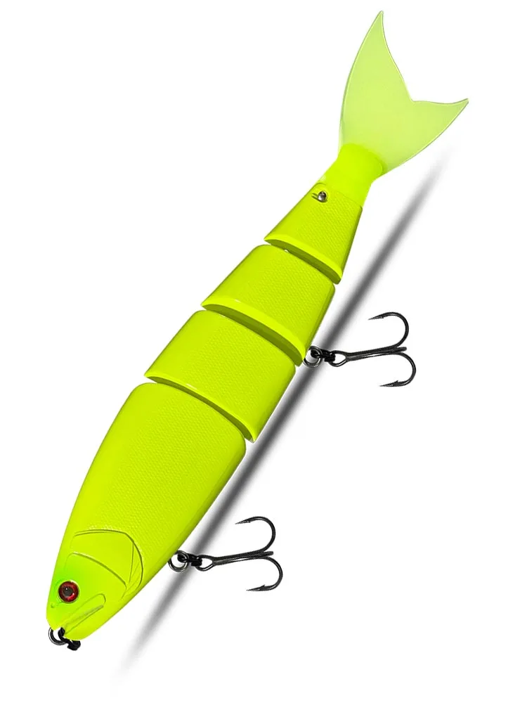 Lure  Swimming  Jointed  Floating  Sinking  Giant Hard  Fishing  Accessories Section  For Big Bait Bass Pike Minnow  Size 245mm