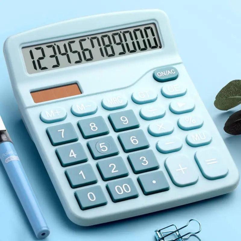 Büro dedizierten Solar rechner Student großen elektronischen Computer 12-Bit-Doppel-Stromversorgungsrechner