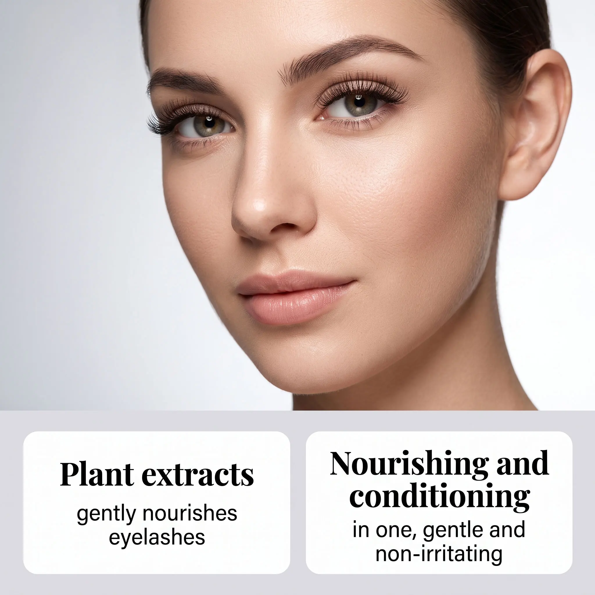 3PCS Eyelash Essential Serum Eyebrow Growth Fuller-Looking Lashes Natural Lashes Boost Care