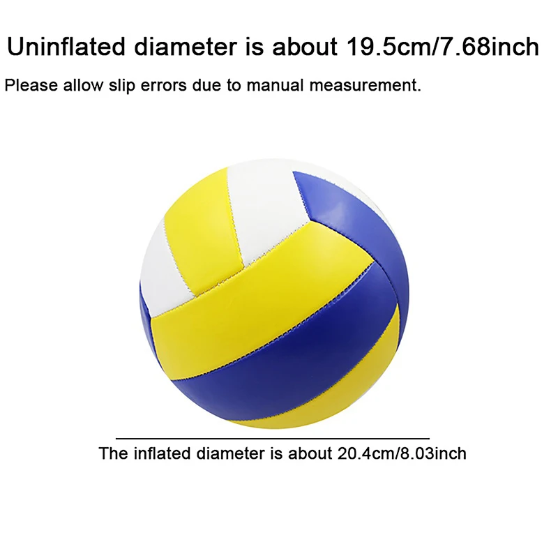 Volleyball Professional Competition PVC Volleyball Size 5 For Beach Outdoor Camping Volleyball Indoor Game Ball Training Ball