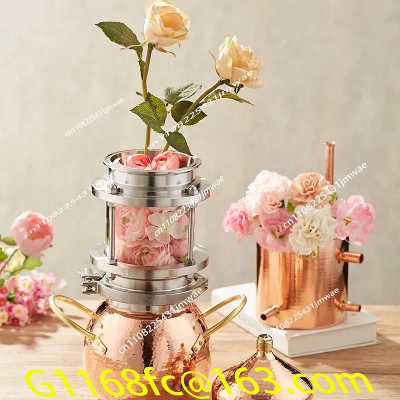 Household Small Purifier Hydrosol Distiller Glass Still