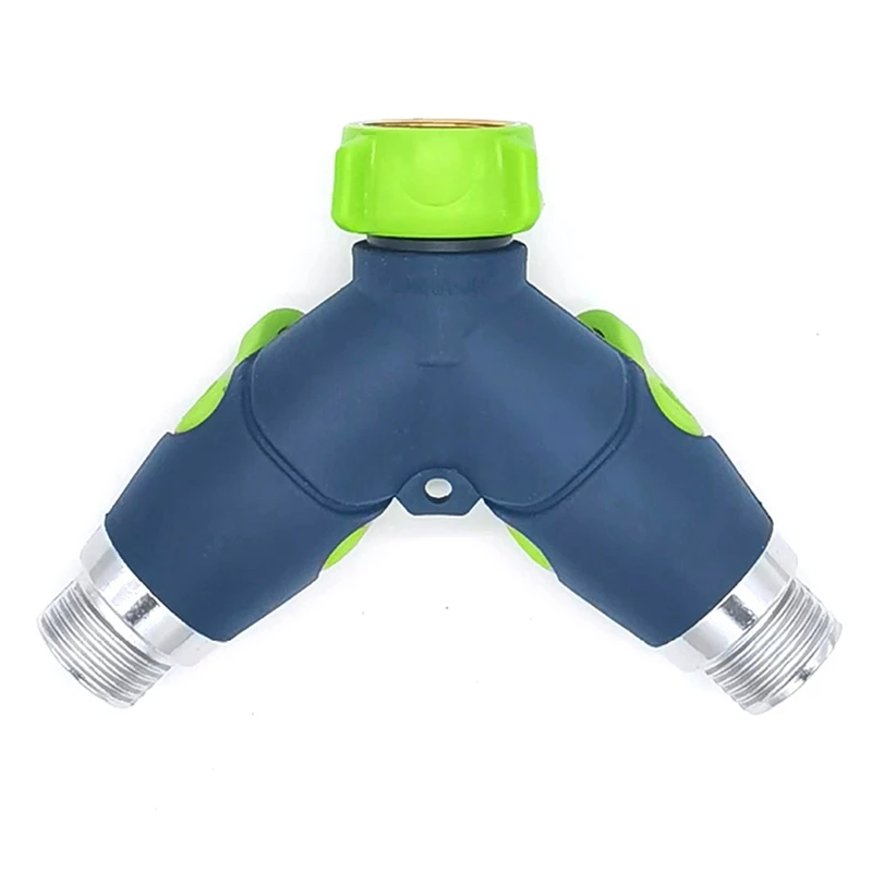 Garden Hose Splitter Water Hose Splitter Connector Faucet Outdoor Water Spigot Hose Splitter