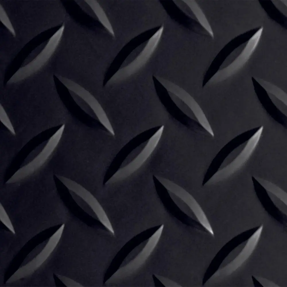 

Виниловое напольное покрытие Diamond Tread с фибровой основой - 8' x 12' цвета Night Black