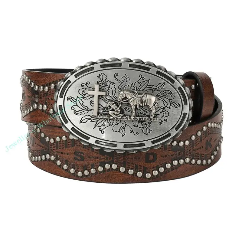 

R7UF Unisex Teens Women Thin Belt Jeans Wear-resistant Belt for Dress Skirt Decors