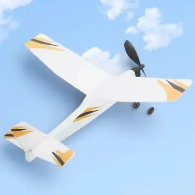 

1Set Rubber Band Powered Aircraft DIY Assembly Outdoor Glider Plane Educational Small Airplane Rubber Band Airplanes