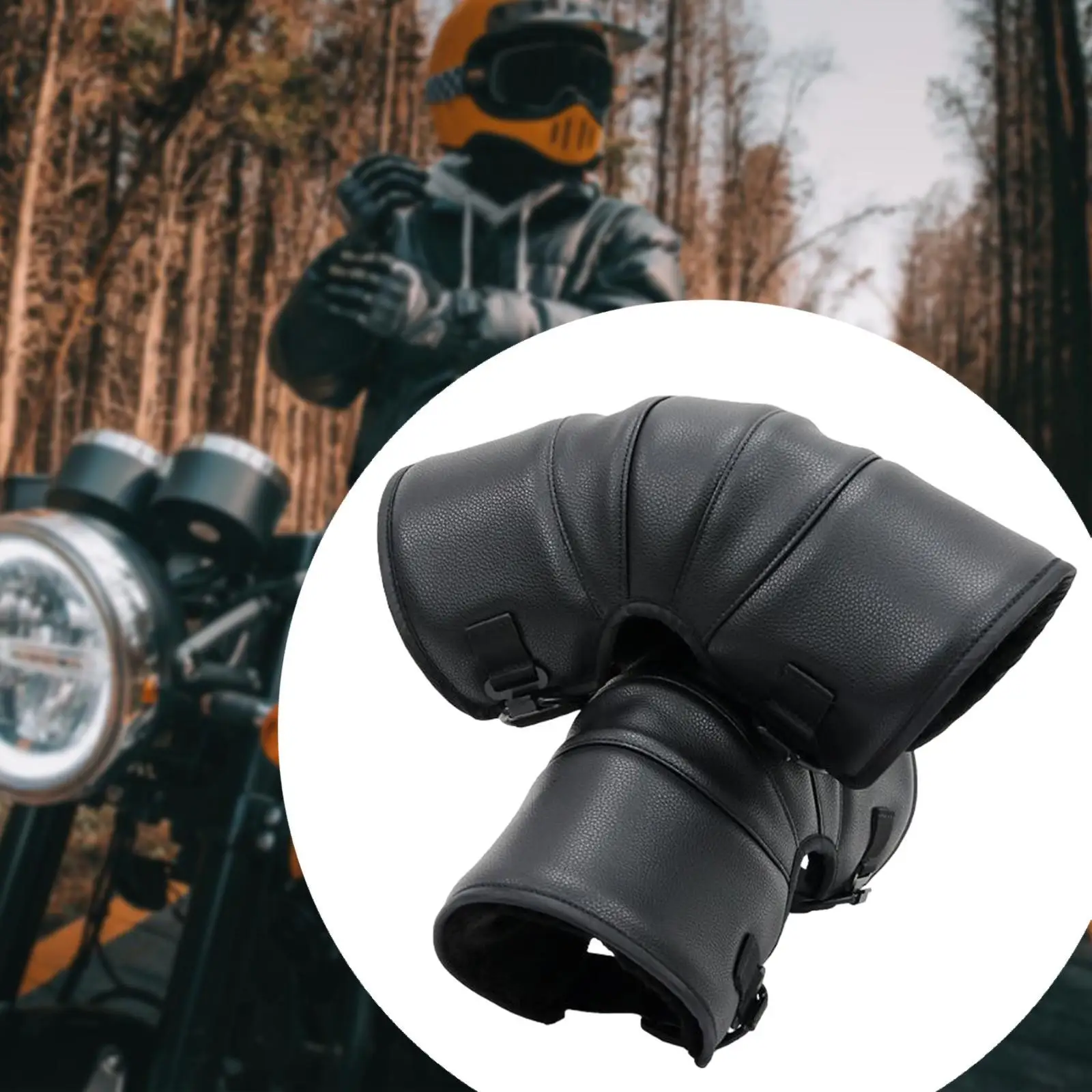 2x 오토바이 무릎 패드, 보호 장비 조정 가능한 방풍 무릎 신 가드 무릎 보호대 성인 자전거 타기