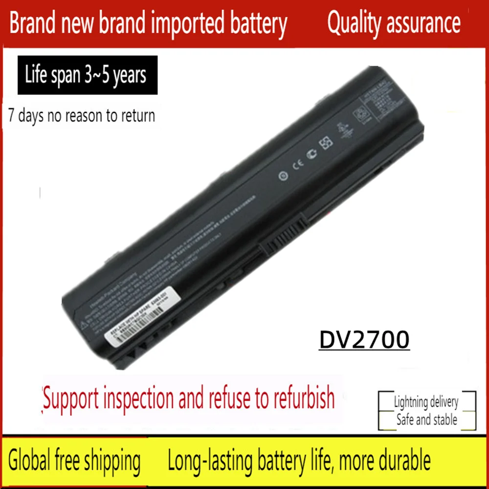 

New Laptop battery for HP DV2700 DV2000 DV6000 DV3500 HSTNN-IB42 W34C C17C OB42 LB42 DB31 IB31 LB311 OB42 Q21C W20C